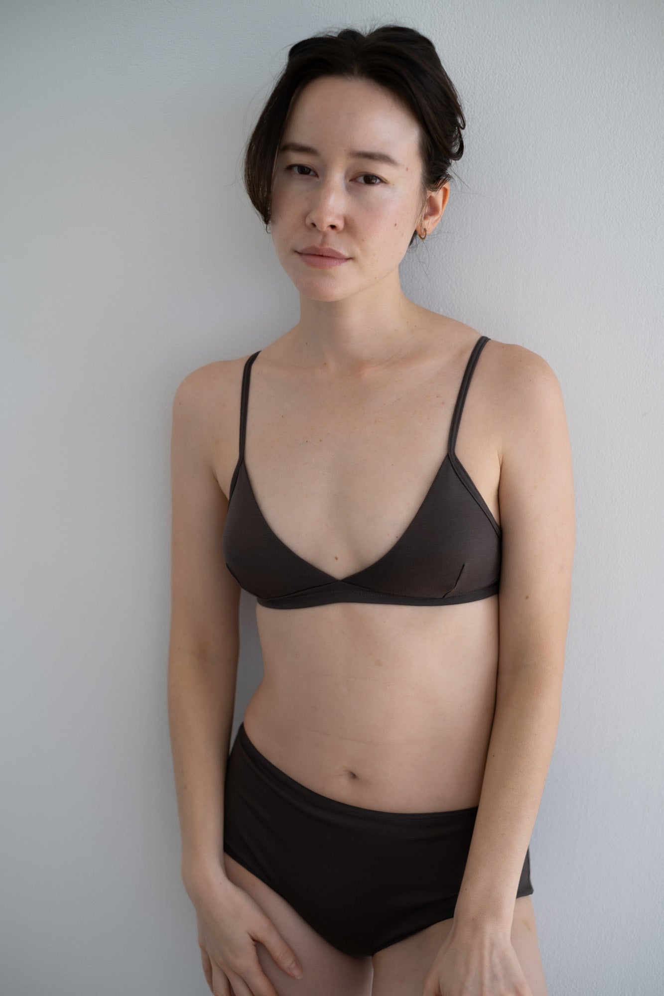 Wool Triangle Bra